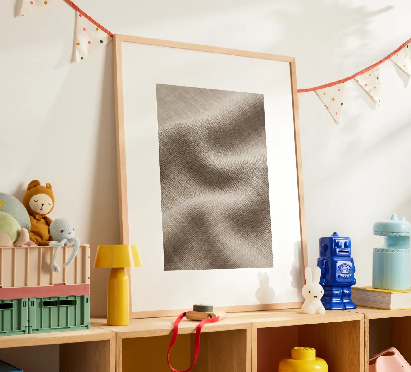 Linen Tides poster da home visuals