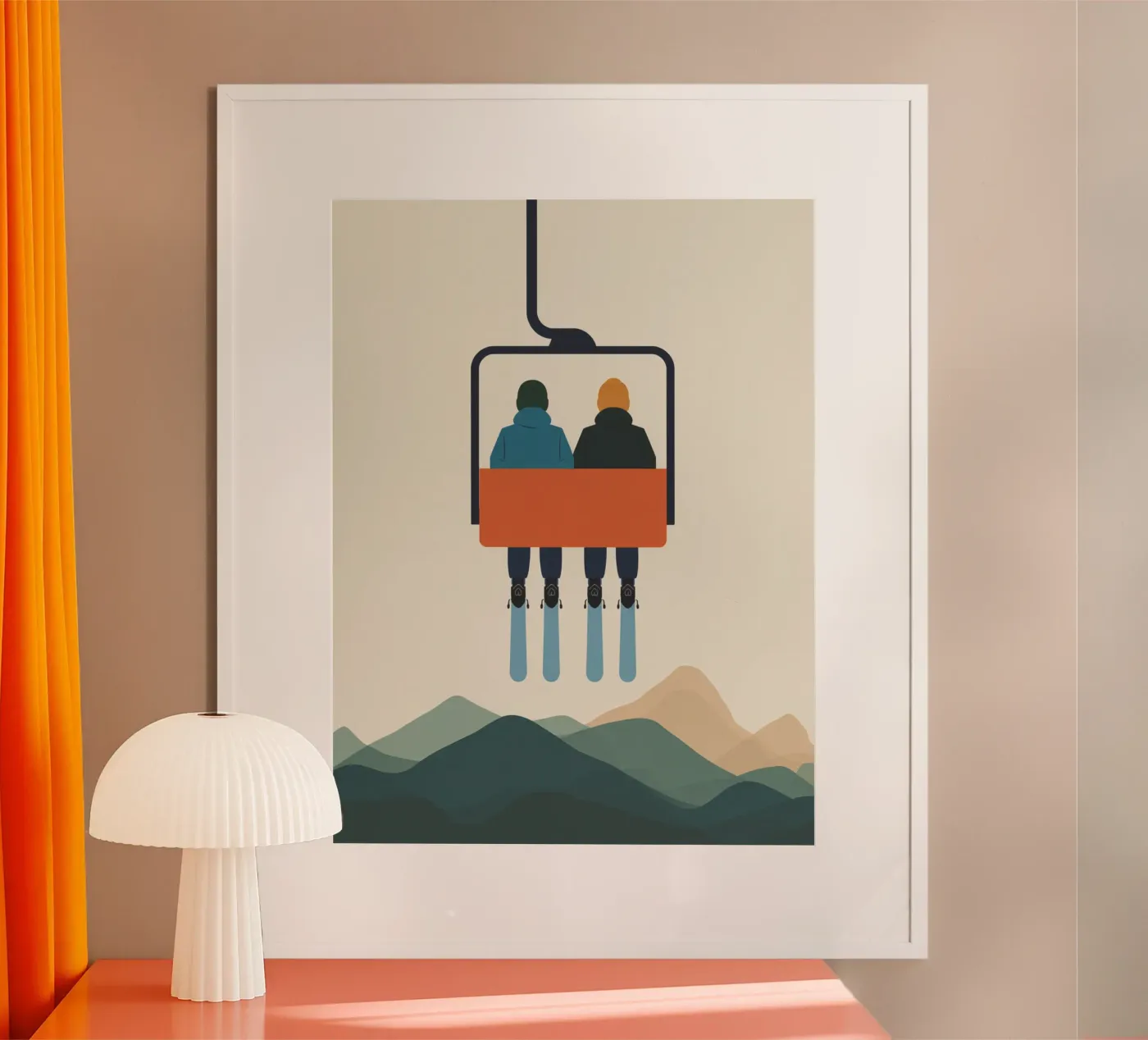 Ski trip poster da Sadrahchymot