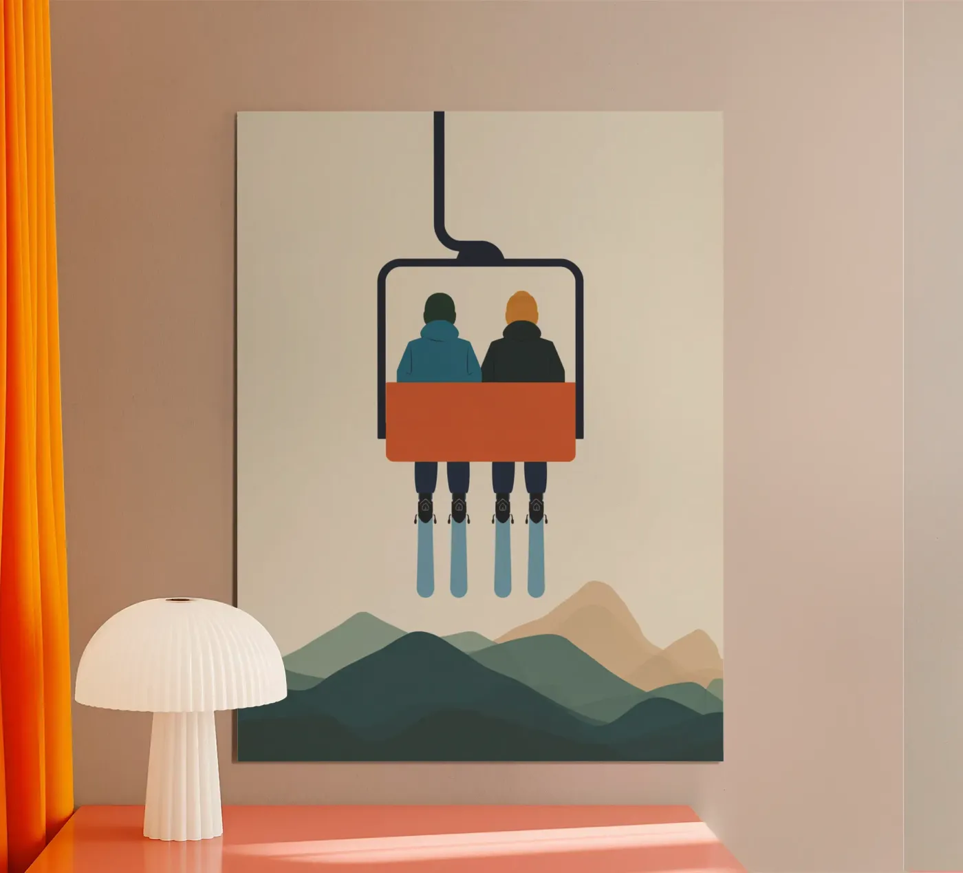 Ski trip poster da Sadrahchymot