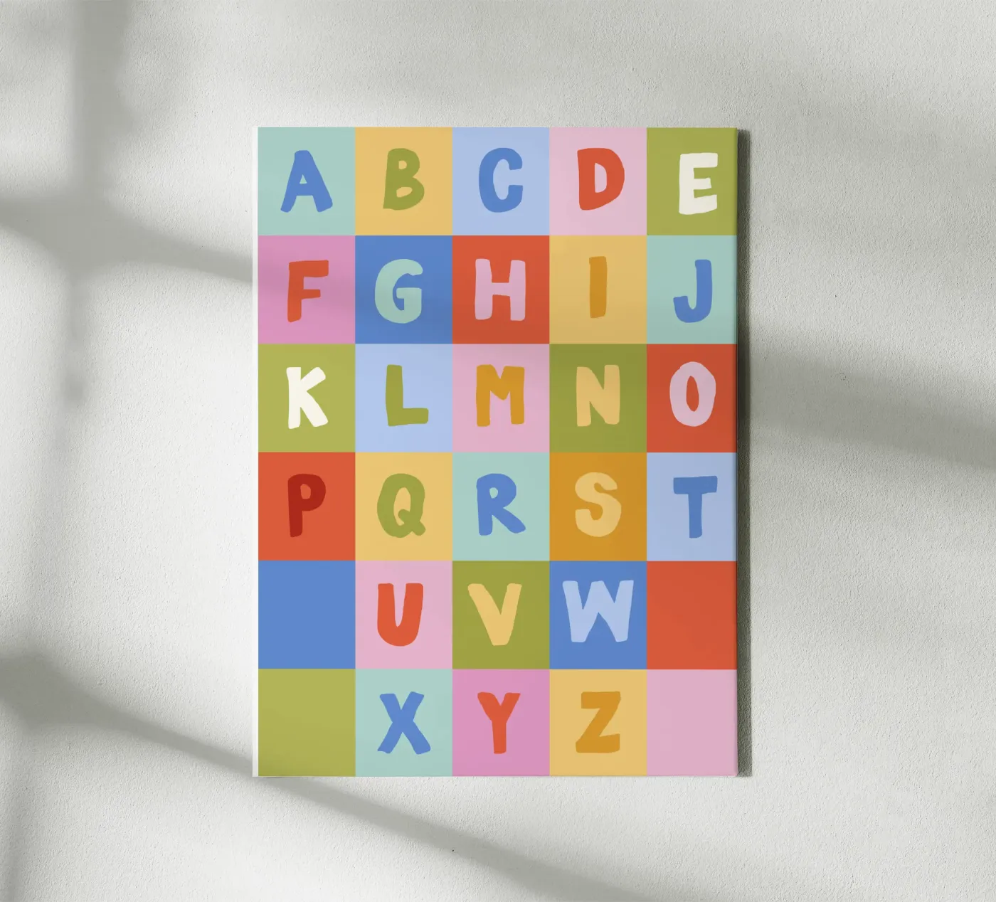 ABC Poster tela da we line studio - art