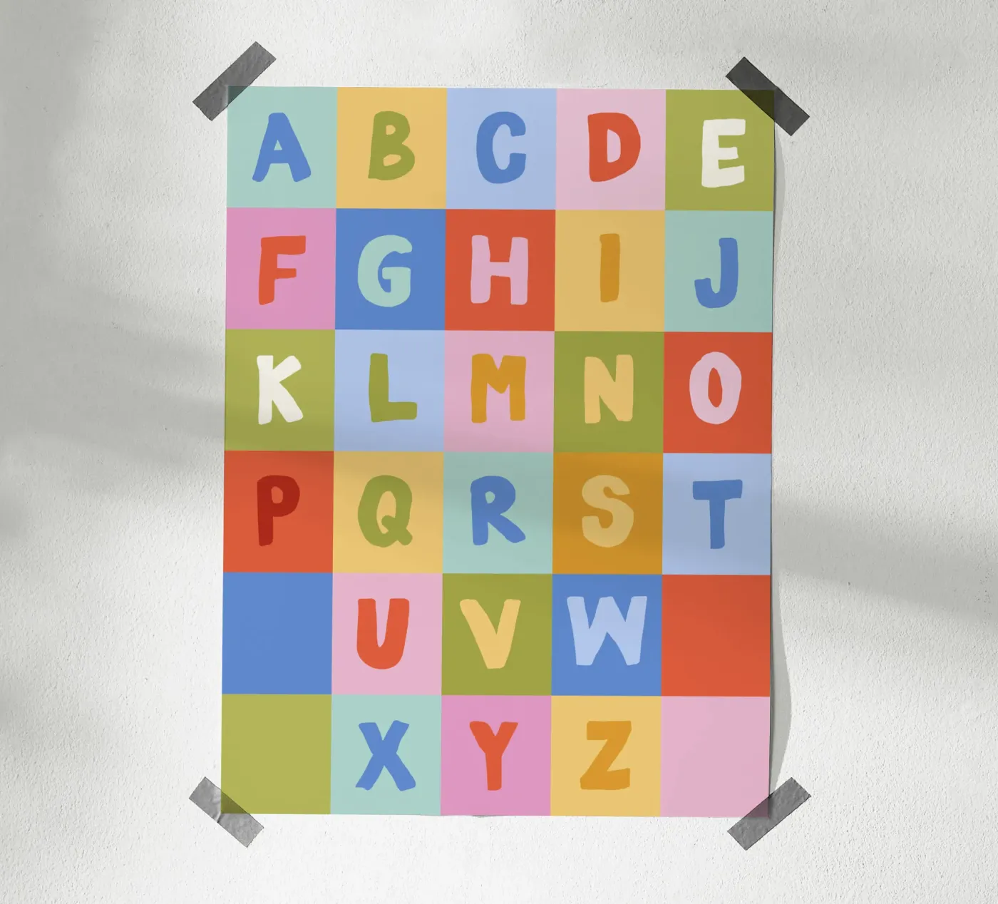 ABC Poster poster by we line studio - art