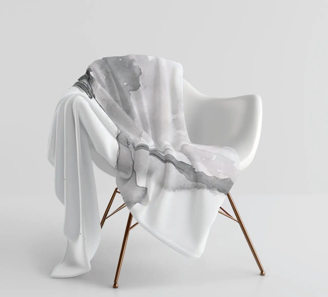 I am Listening fleece blanket by Larissa van der Laan