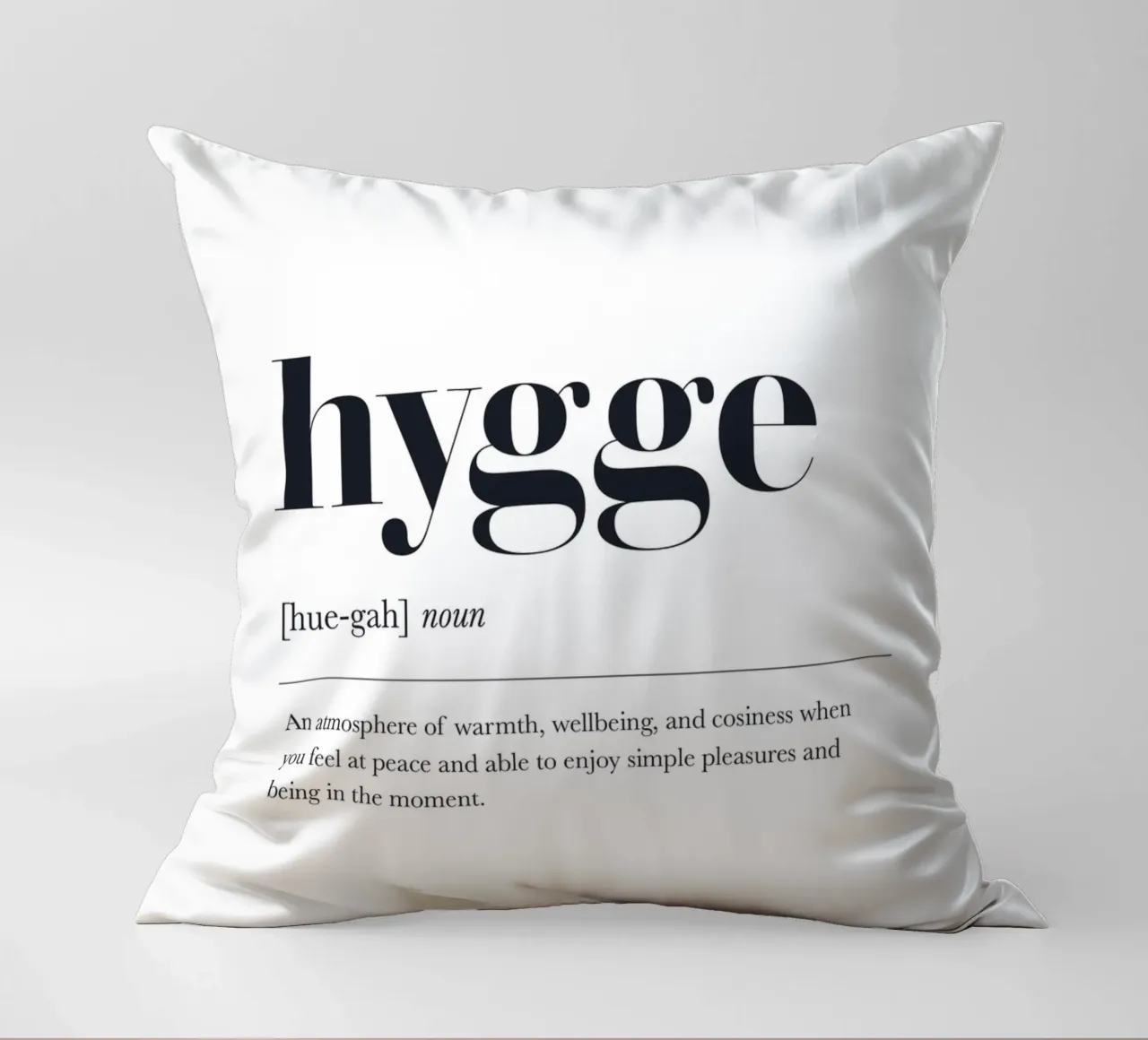 Definizione di Hygge - l'intimità in stile moderno cuscino da Whole©