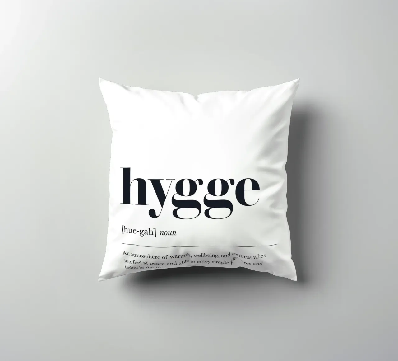 Definizione di Hygge - l'intimità in stile moderno cuscino da Whole©