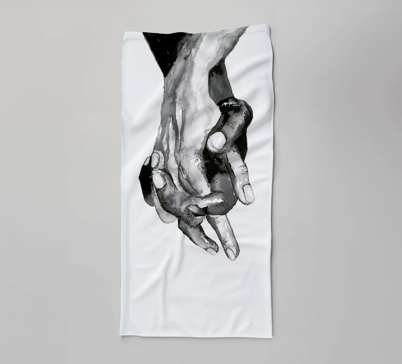 I am a Friend towel by Larissa van der Laan