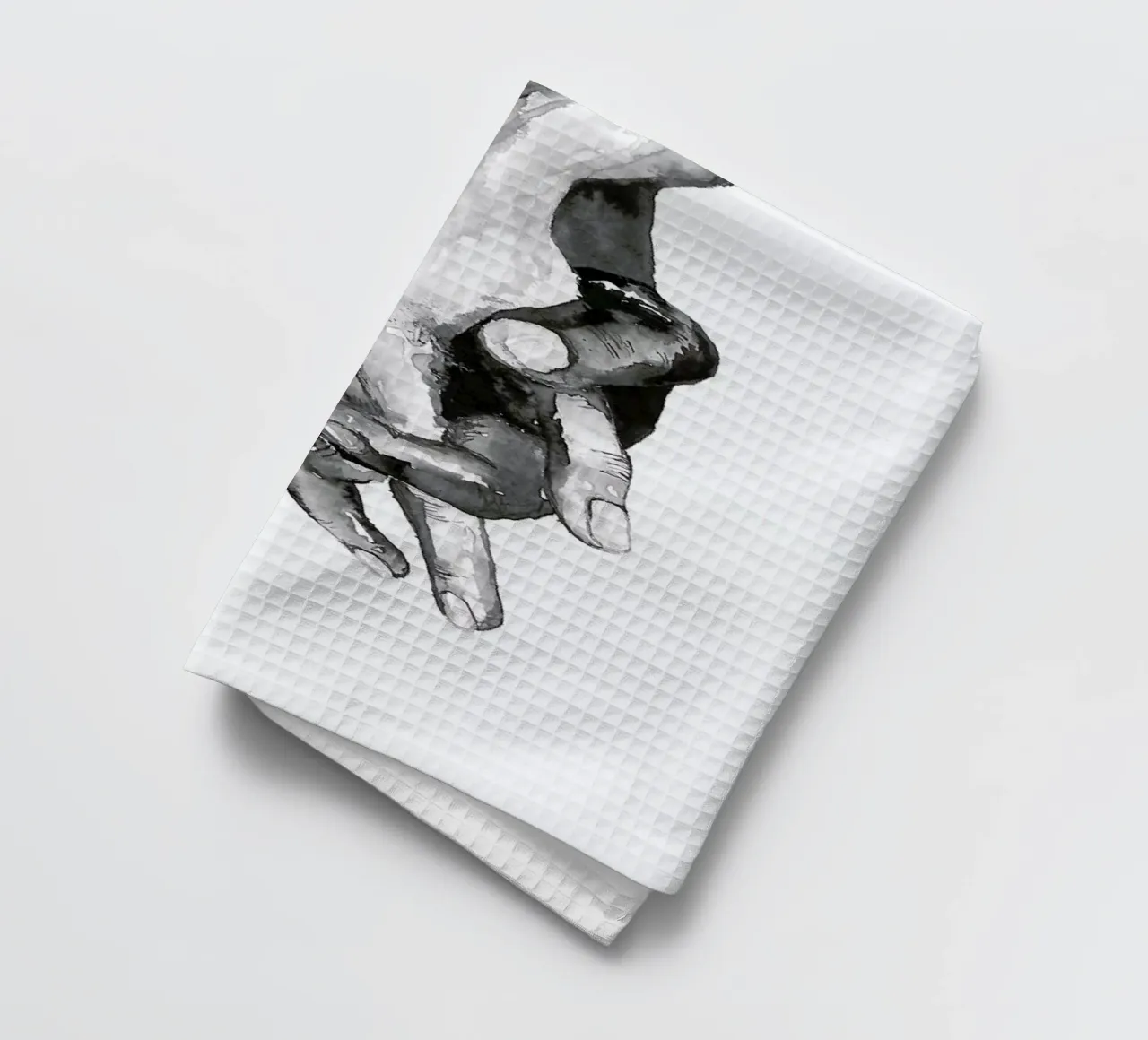 I am a Friend tea towel by Larissa van der Laan
