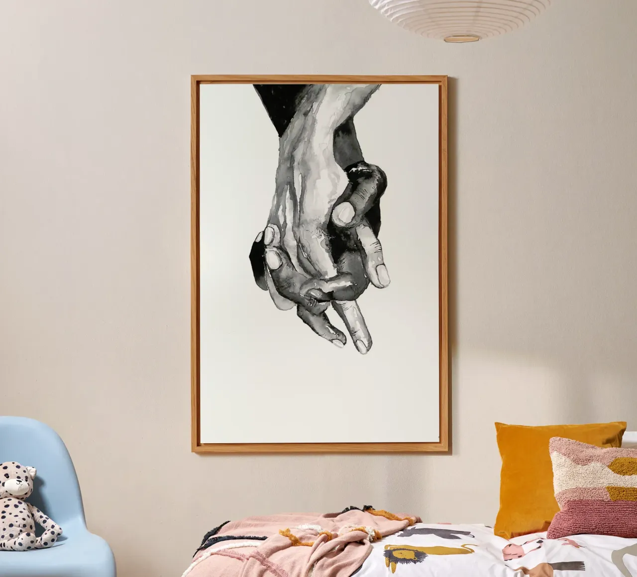 I am a Friend forex plate by Larissa van der Laan