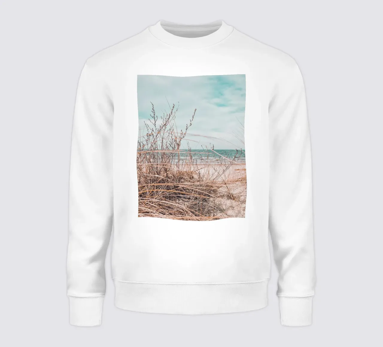 Coastal grass in the wind - design in harmony with nature sweatshirt by Whole©