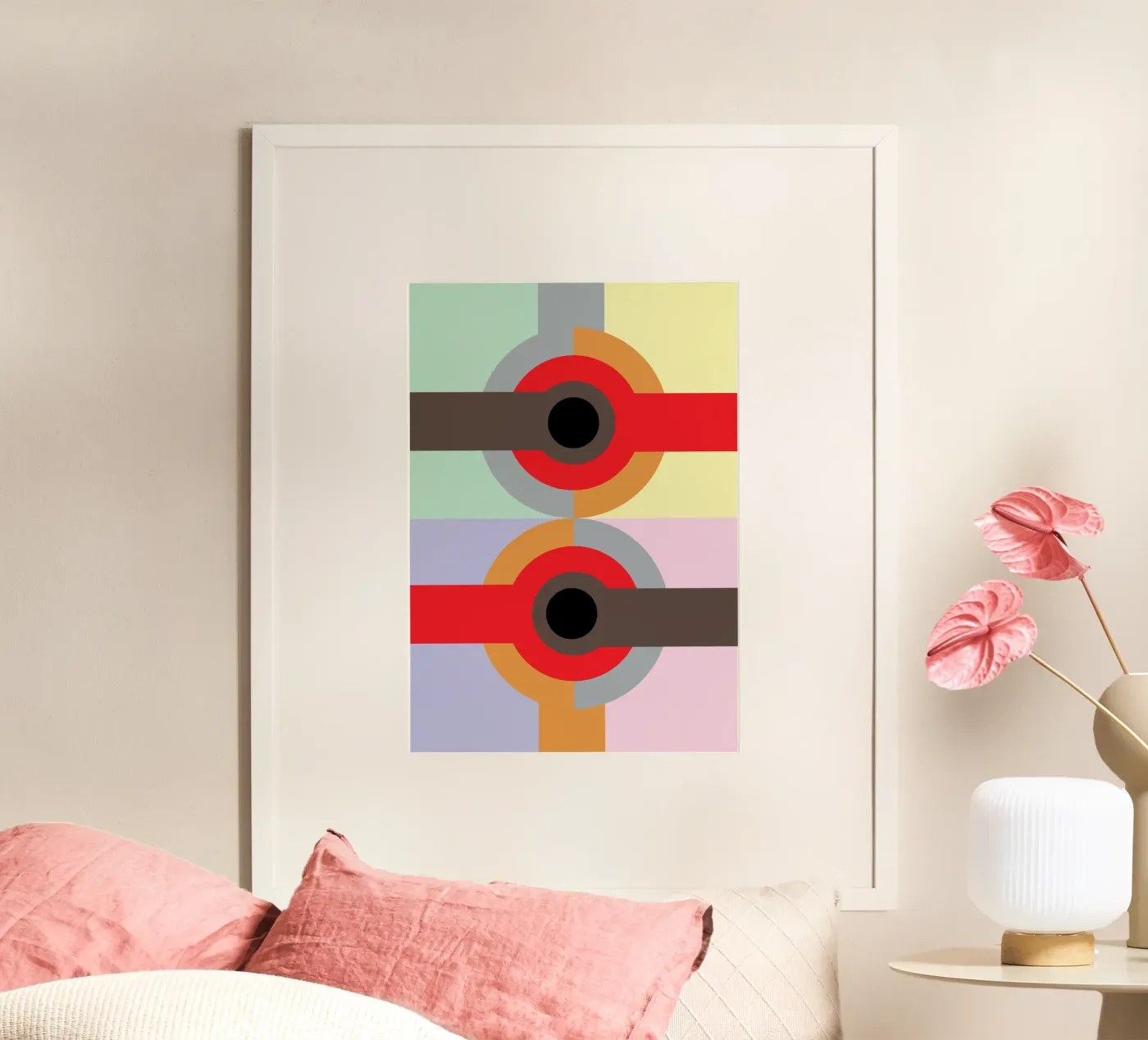 circle wheels vector circle line poster by bunyaix