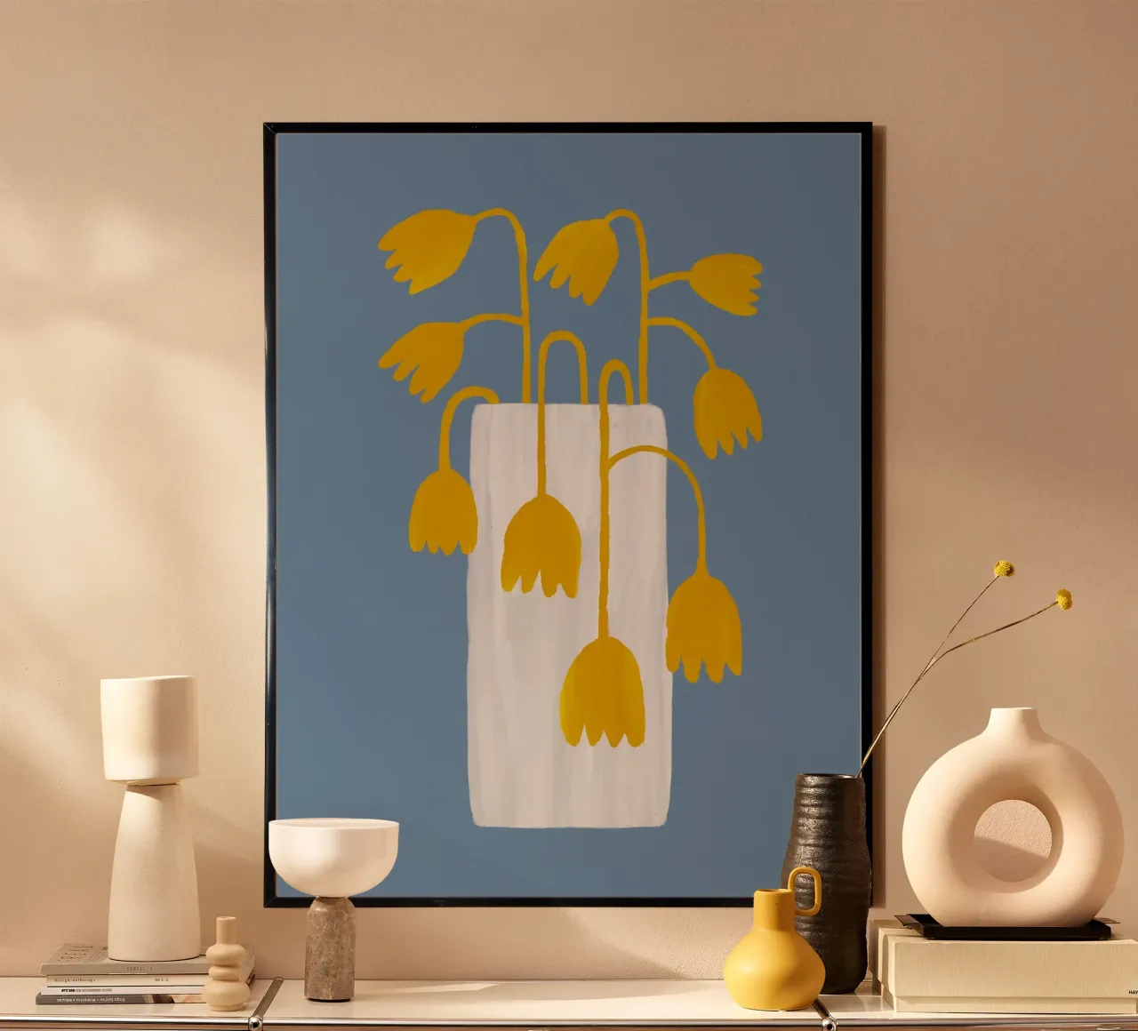 Vaso retrò poster da Orara Studio