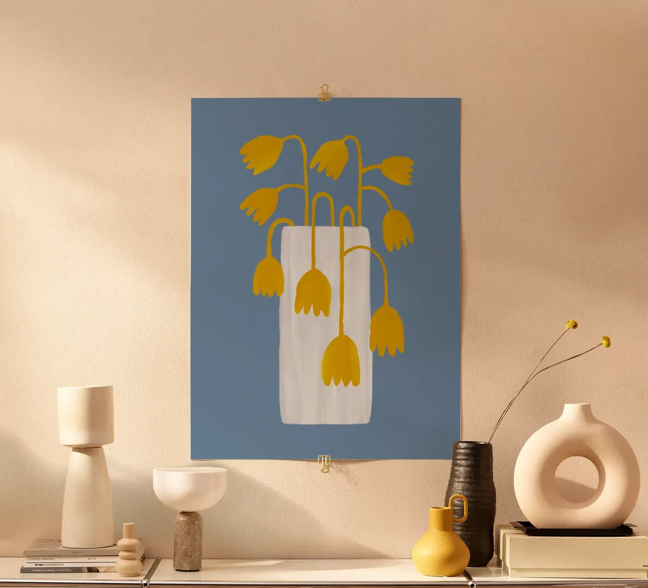 Vaso retrò poster da Orara Studio