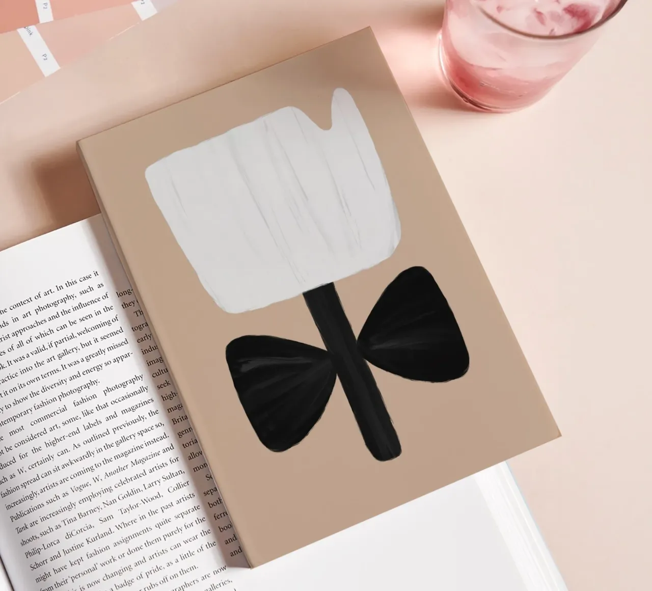 Scandi Botanical II notebook by Orara Studio