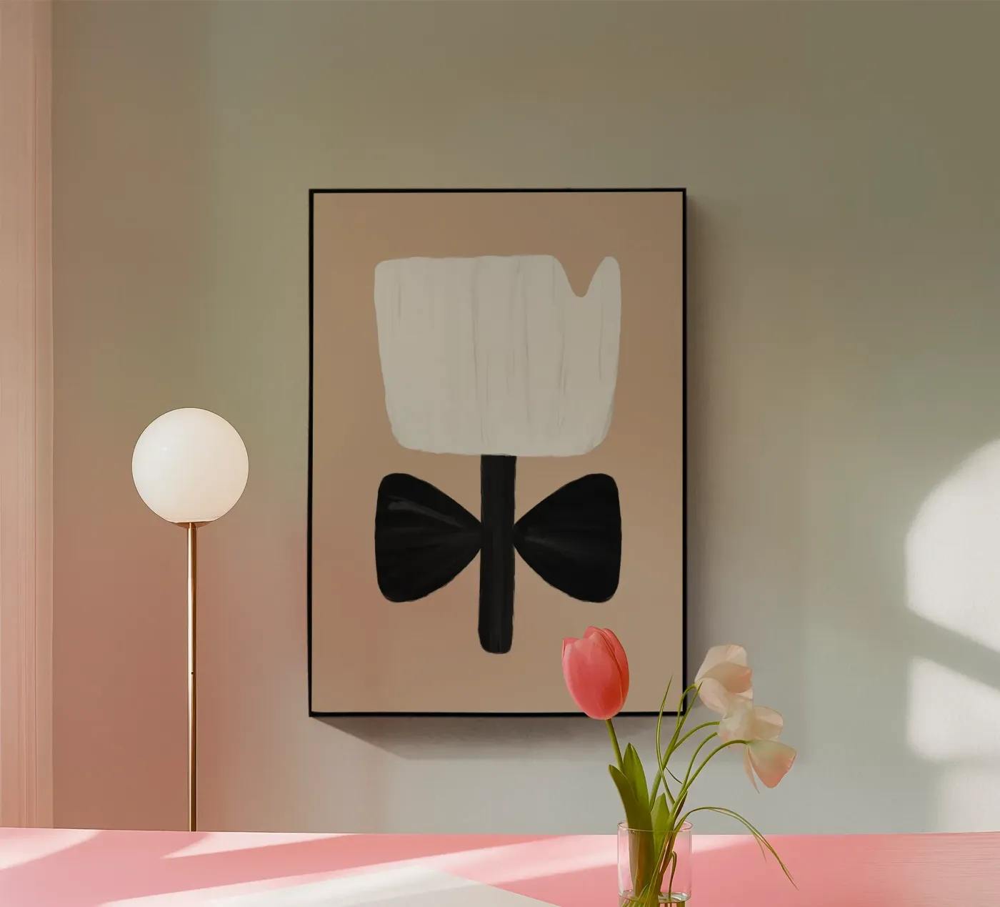 Scandi Botanical II plexiglass da Orara Studio