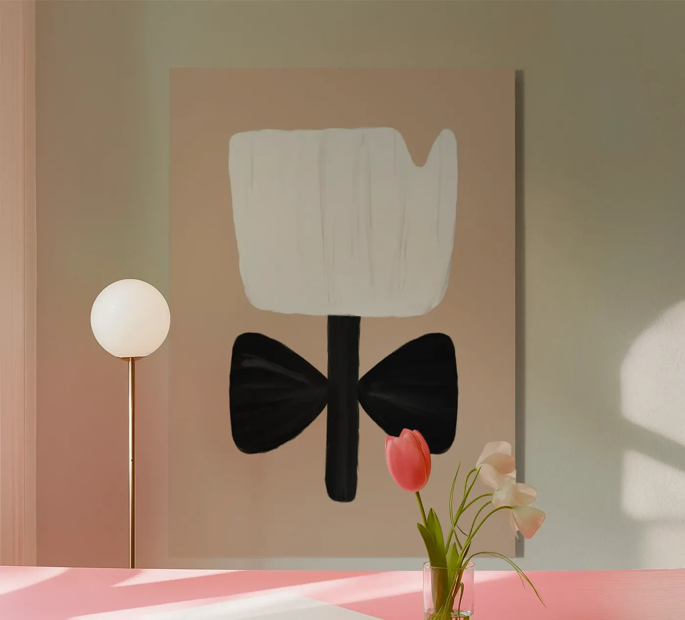 Scandi Botanical II plexiglass da Orara Studio