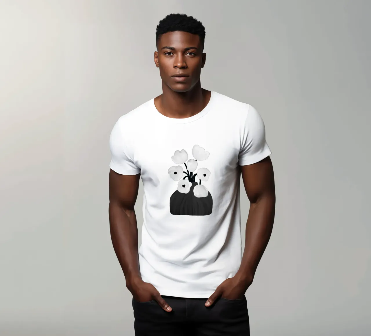 Scandi Botanical III t-shirt da Orara Studio