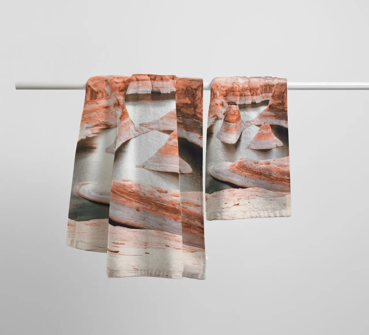 Desert oasis - Natural elegance in the desert towel by Whole©