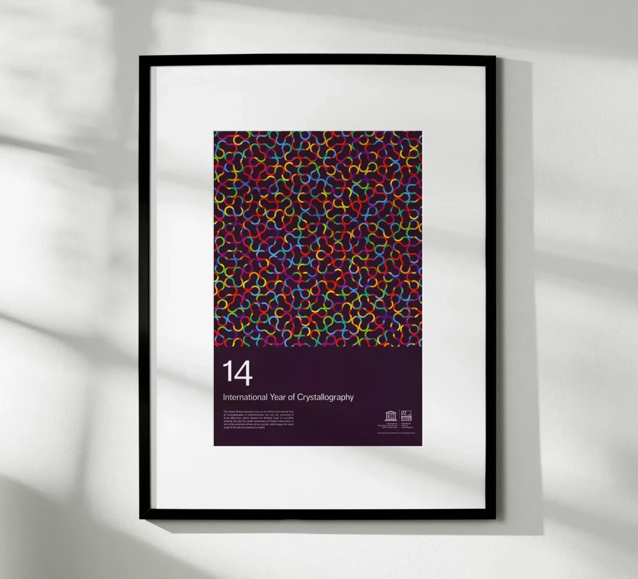 IYCr #5 poster con telaio in legno da Excites
