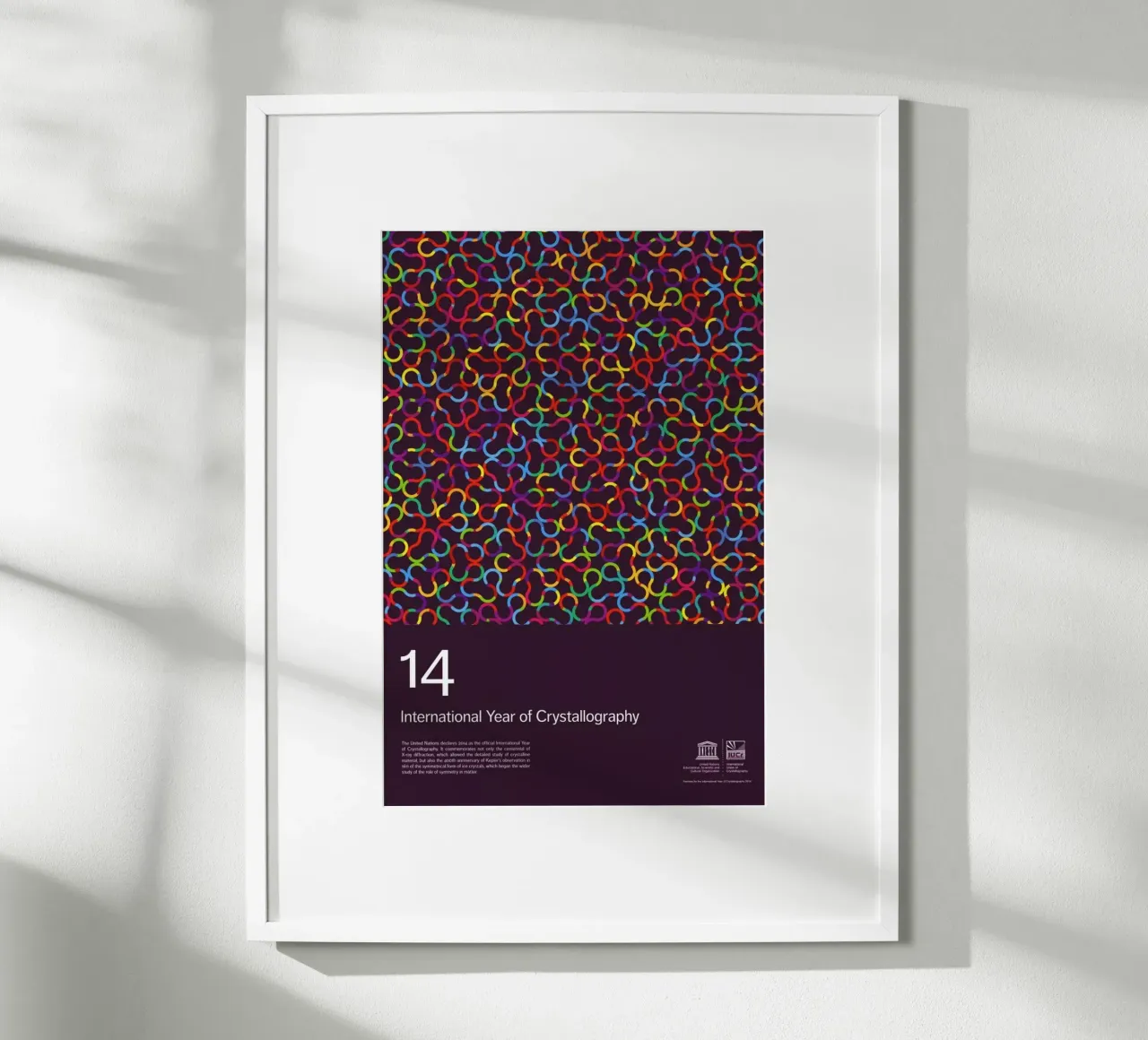 IYCr #5 poster con telaio in legno da Excites