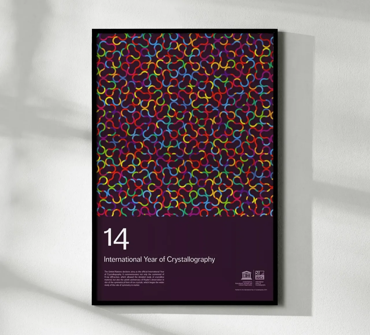 IYCr #5 poster con telaio in legno da Excites