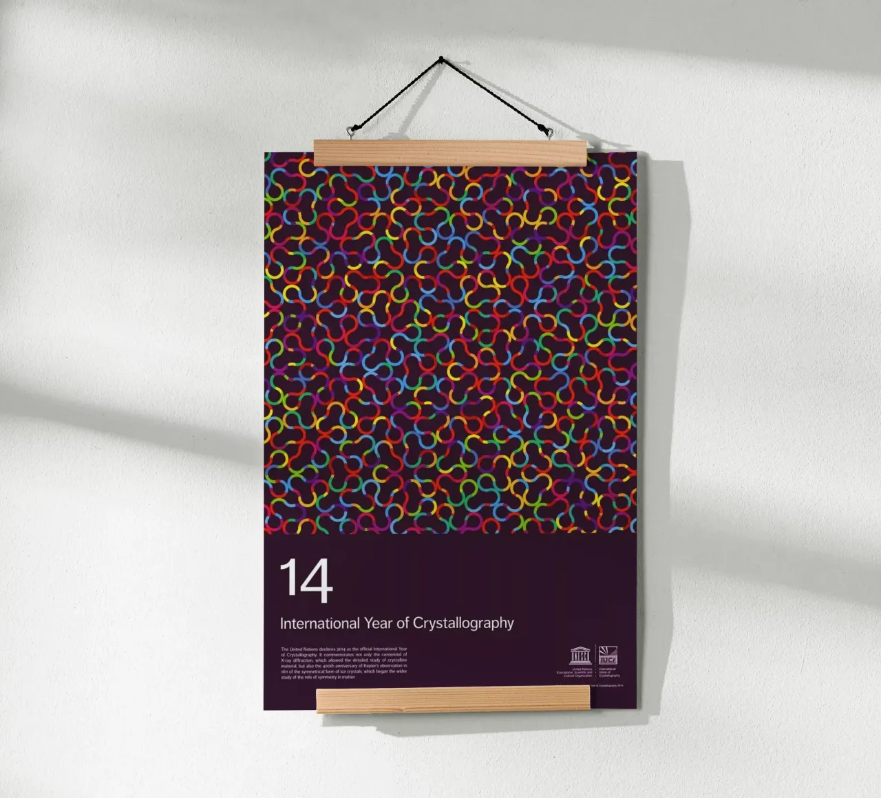 IYCr #5 poster con telaio in legno da Excites