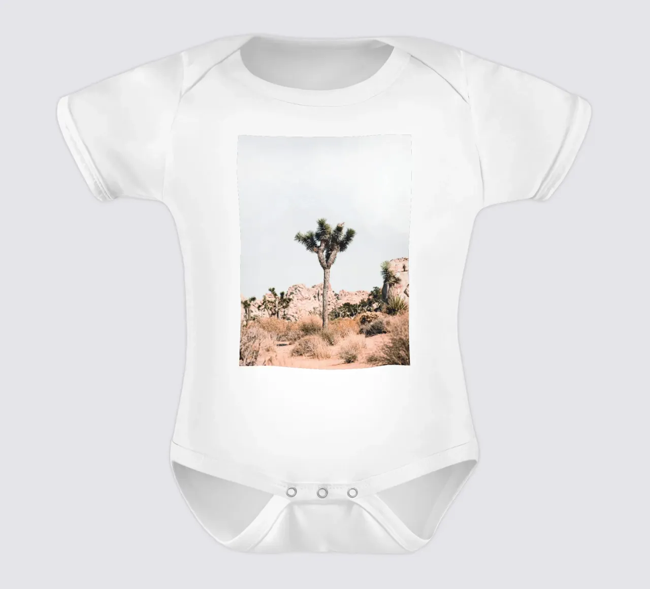 Joshua Tree - Minimalismo desértico body de bebé de Whole©
