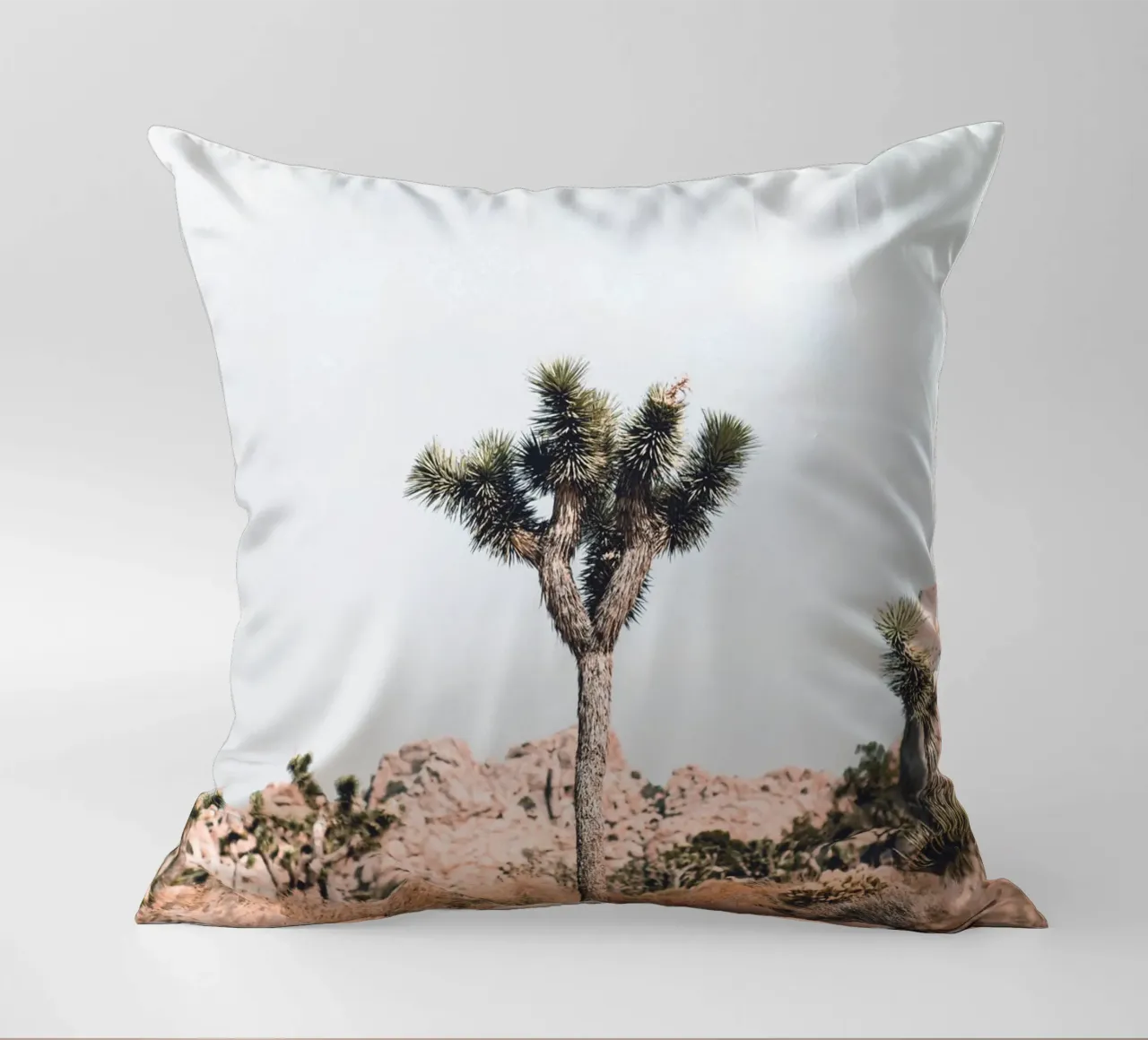 Joshua Tree - Minimalismo del deserto cuscino da Whole©