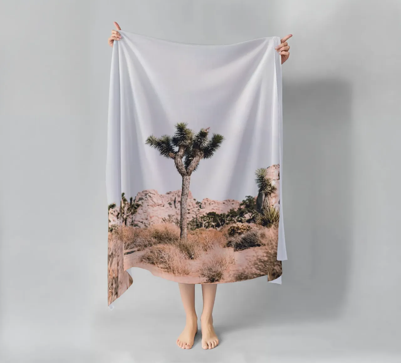 Joshua Tree - Minimalismo del deserto telo mare da Whole©