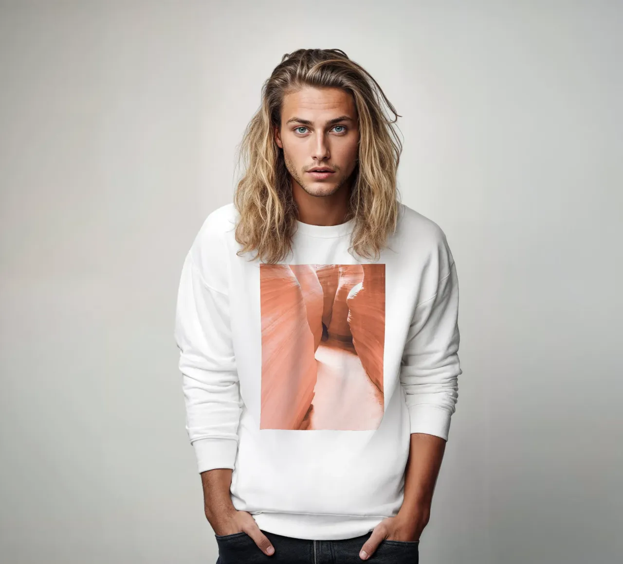 Slot Canyon - the elegance of nature sweatshirt by Whole©