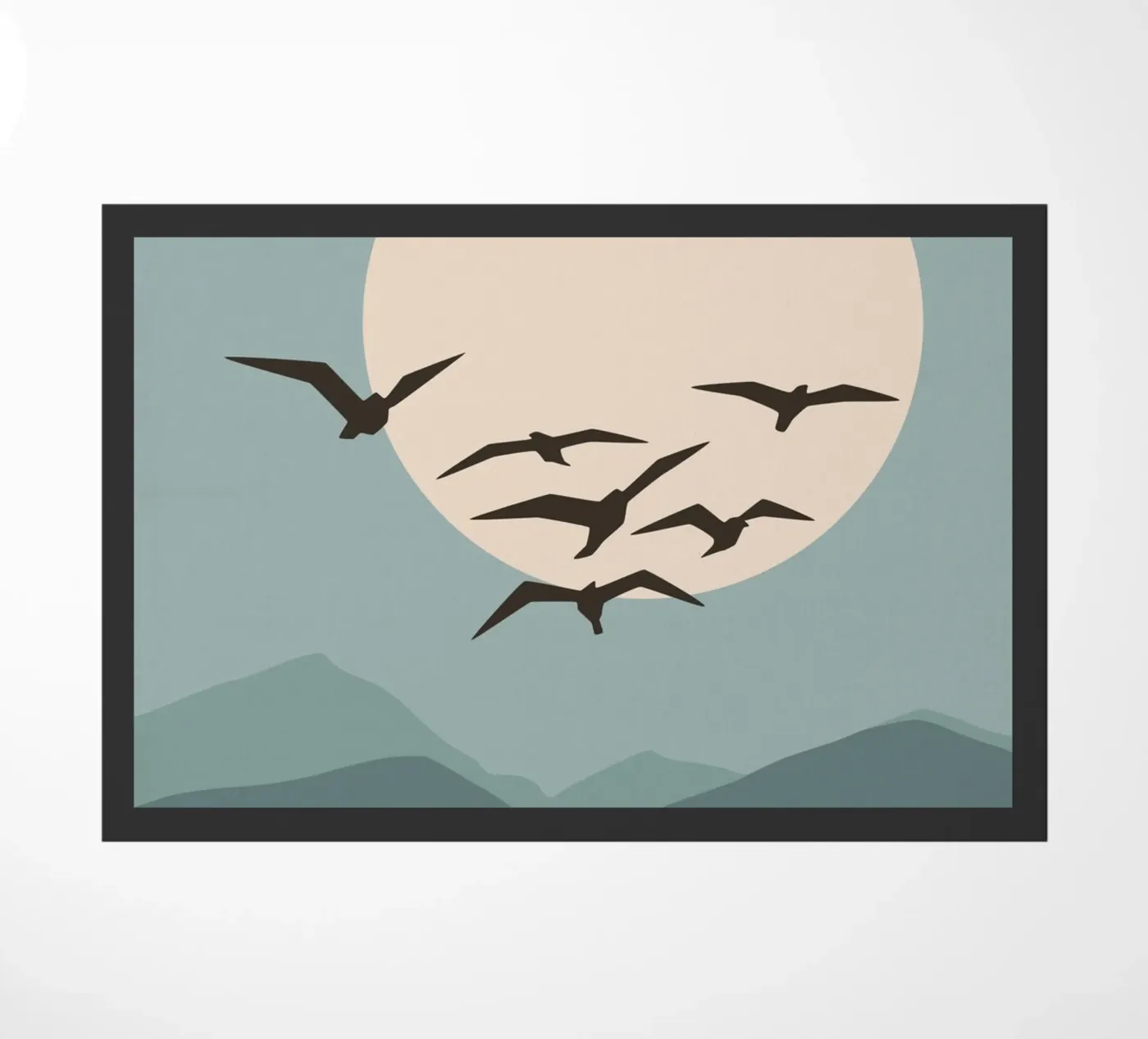 just fly doormat by zeriayam