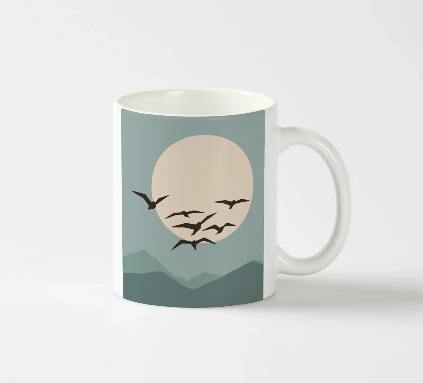 just fly ceramic mug by zeriayam