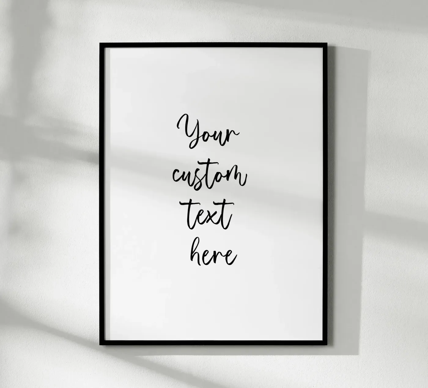 Testo personalizzato poster da Custom Memory Prints