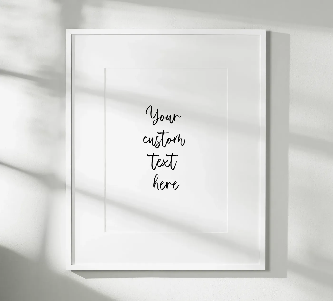 Testo personalizzato poster da Custom Memory Prints