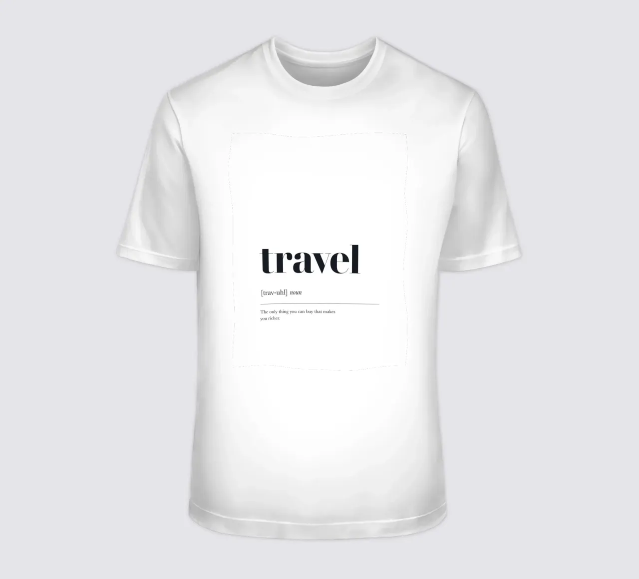Definizione di viaggio - Ispirazione per i giramondo t-shirt da Whole©