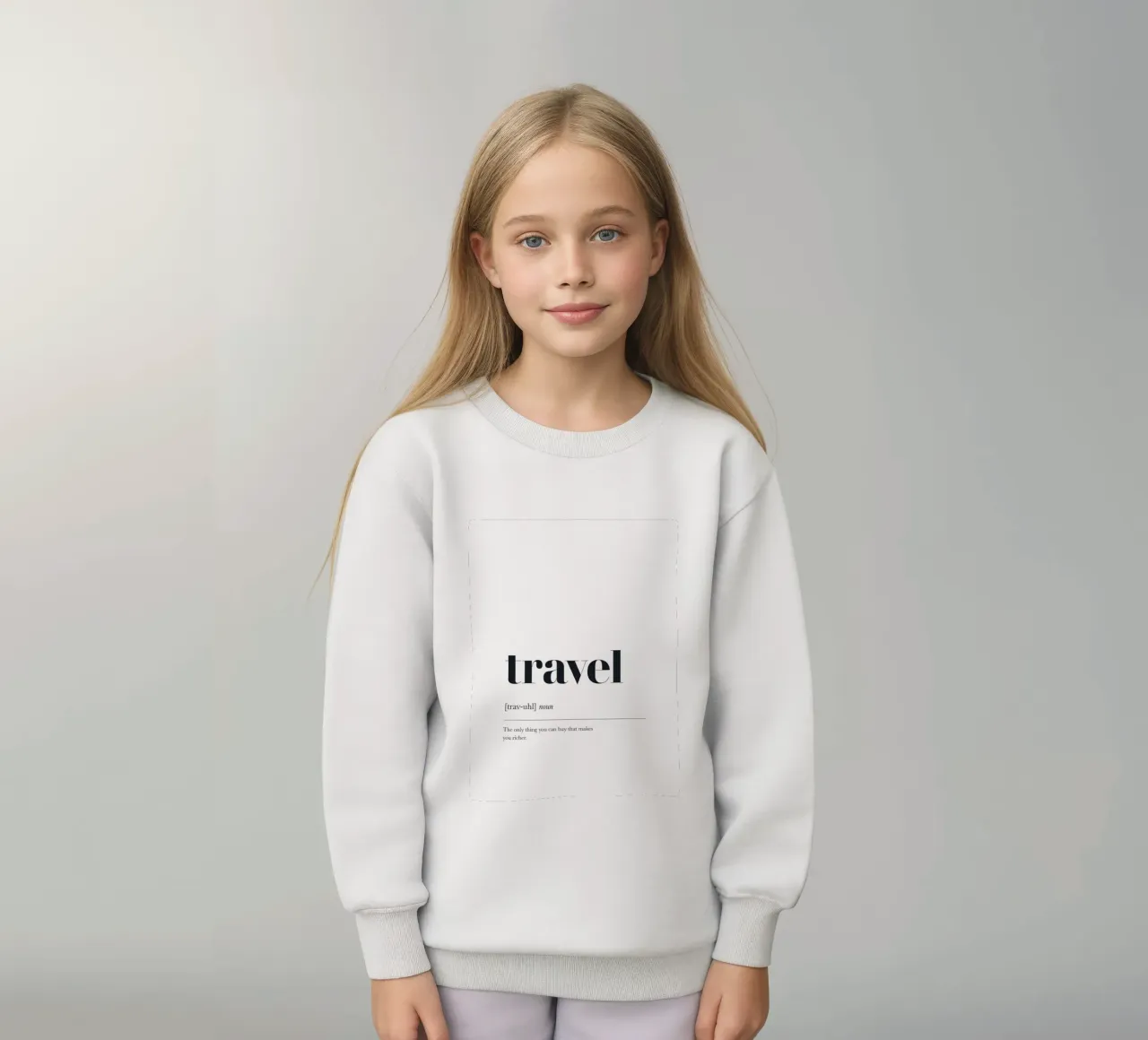 Definizione di viaggio - Ispirazione per i giramondo felpa bambino da Whole©