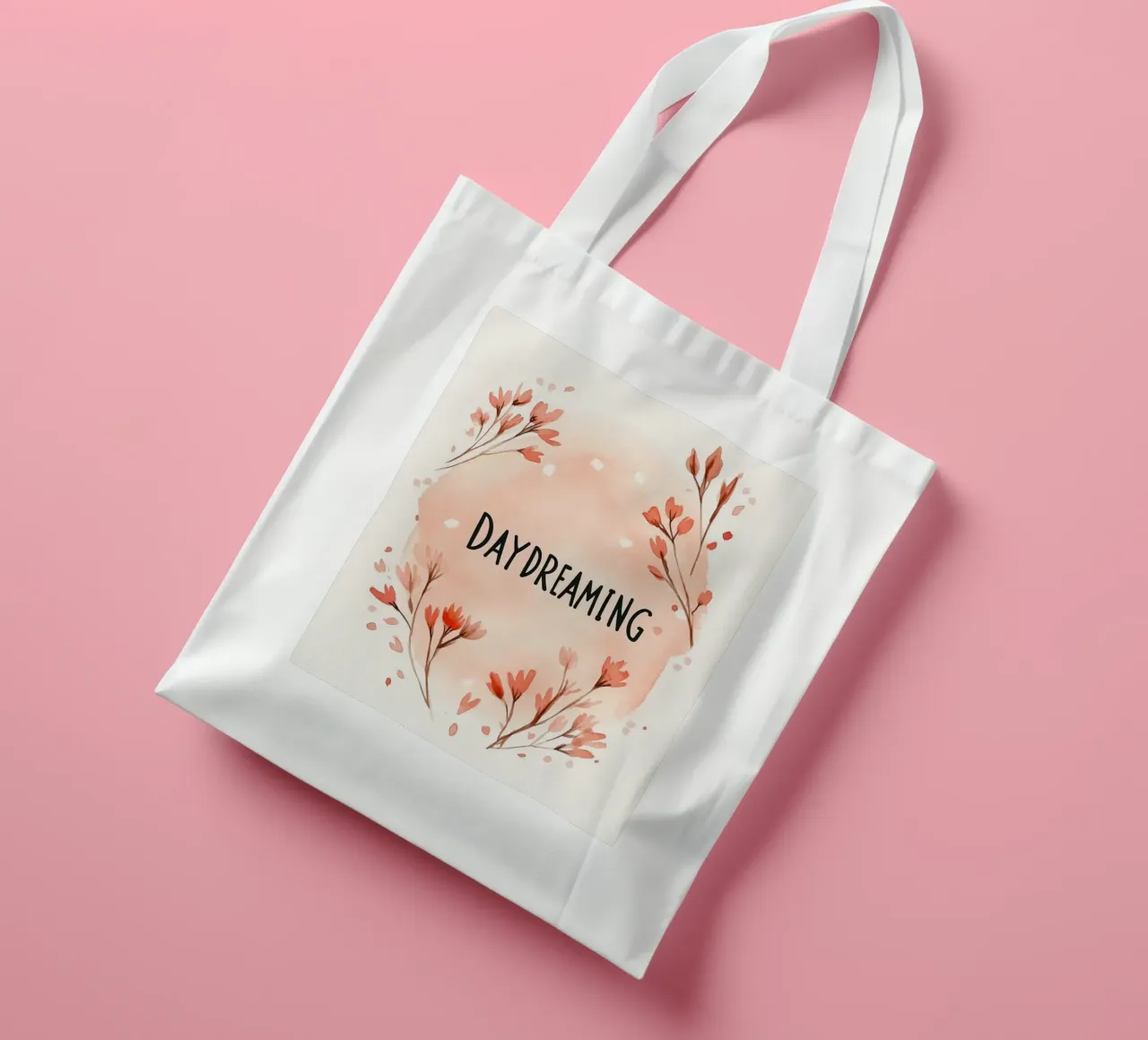 Day Dreaming (Version 2) borsa in juta da treechild