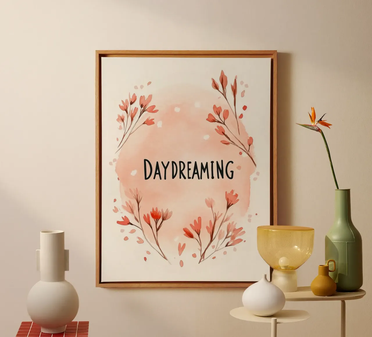 Day Dreaming (Version 2) tela con Cornice a cassetta da treechild