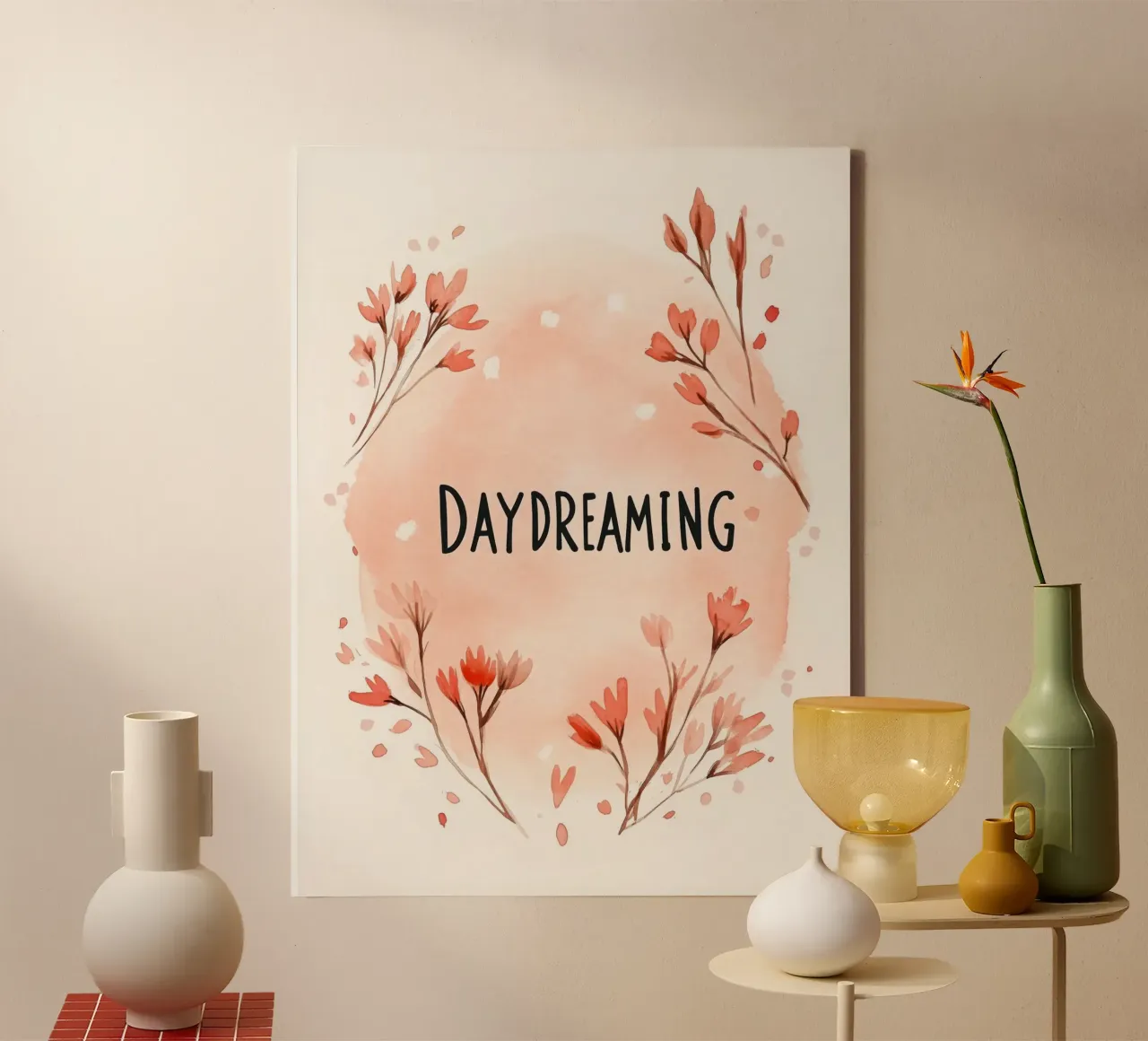 Day Dreaming (Version 2) tela con Cornice a cassetta da treechild