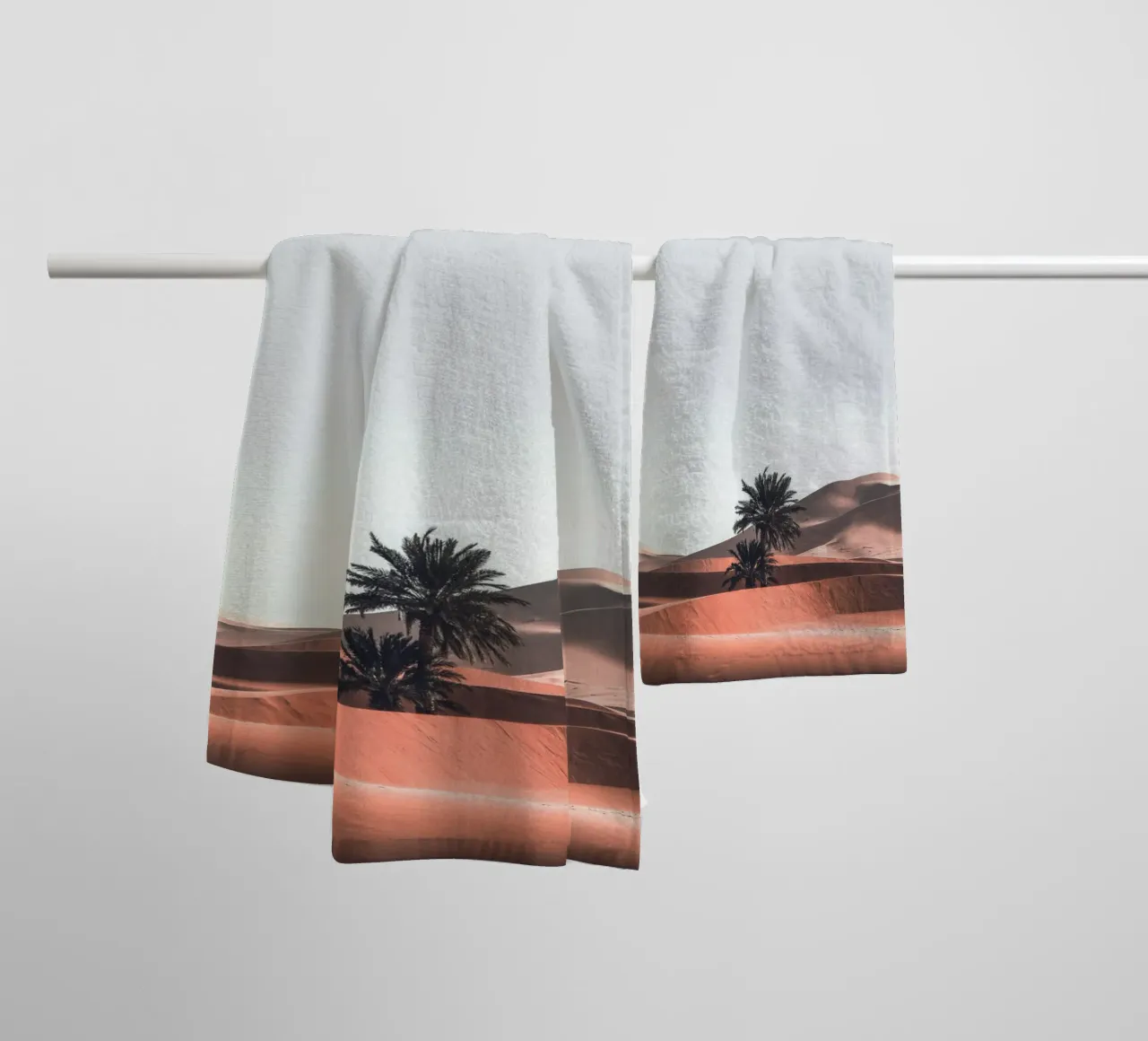 Desert oasis - silence and space towel by Whole©