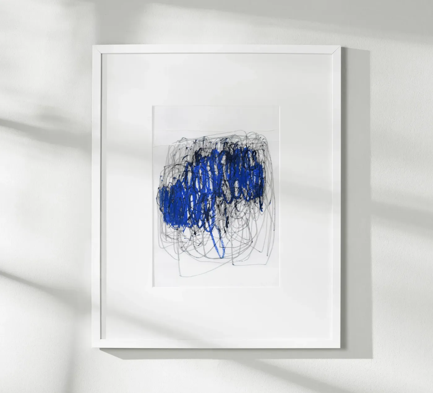 Mindful Blue poster da Abstrakte Malerei