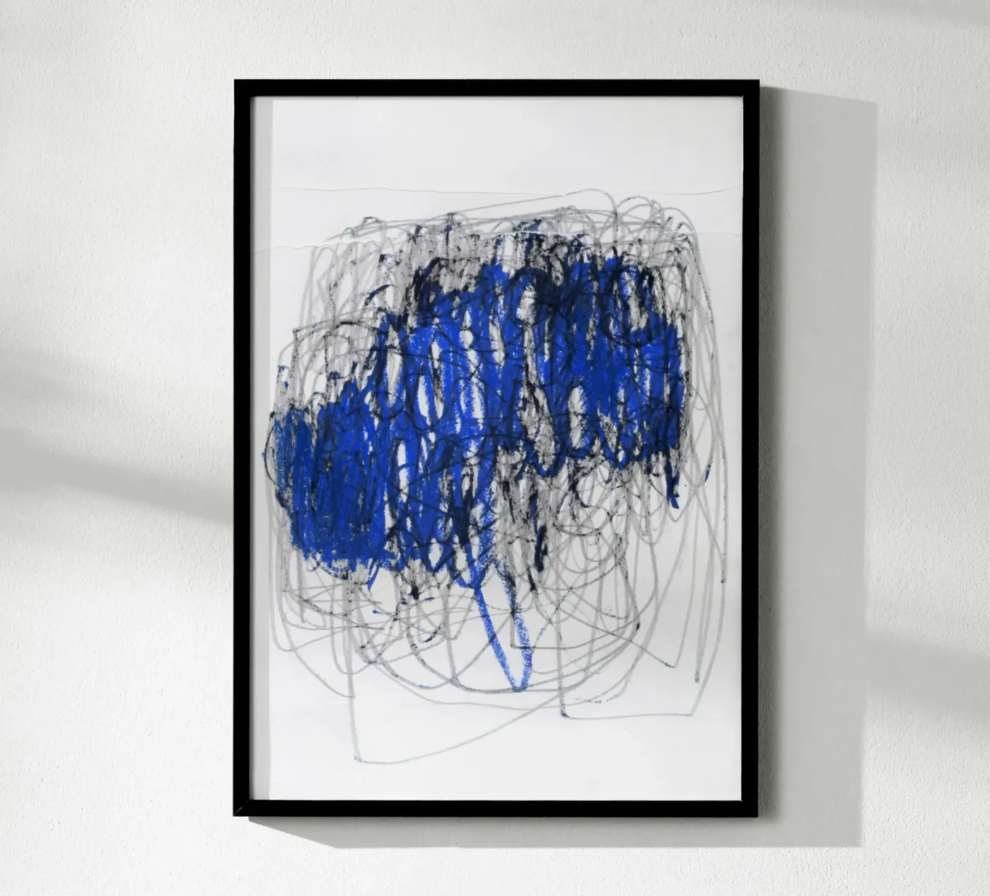 Mindful Blue poster da Abstrakte Malerei