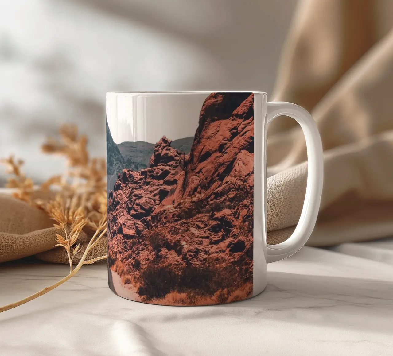 Desert Road - Un percorso verso l'ignoto tazza in ceramica da Whole©