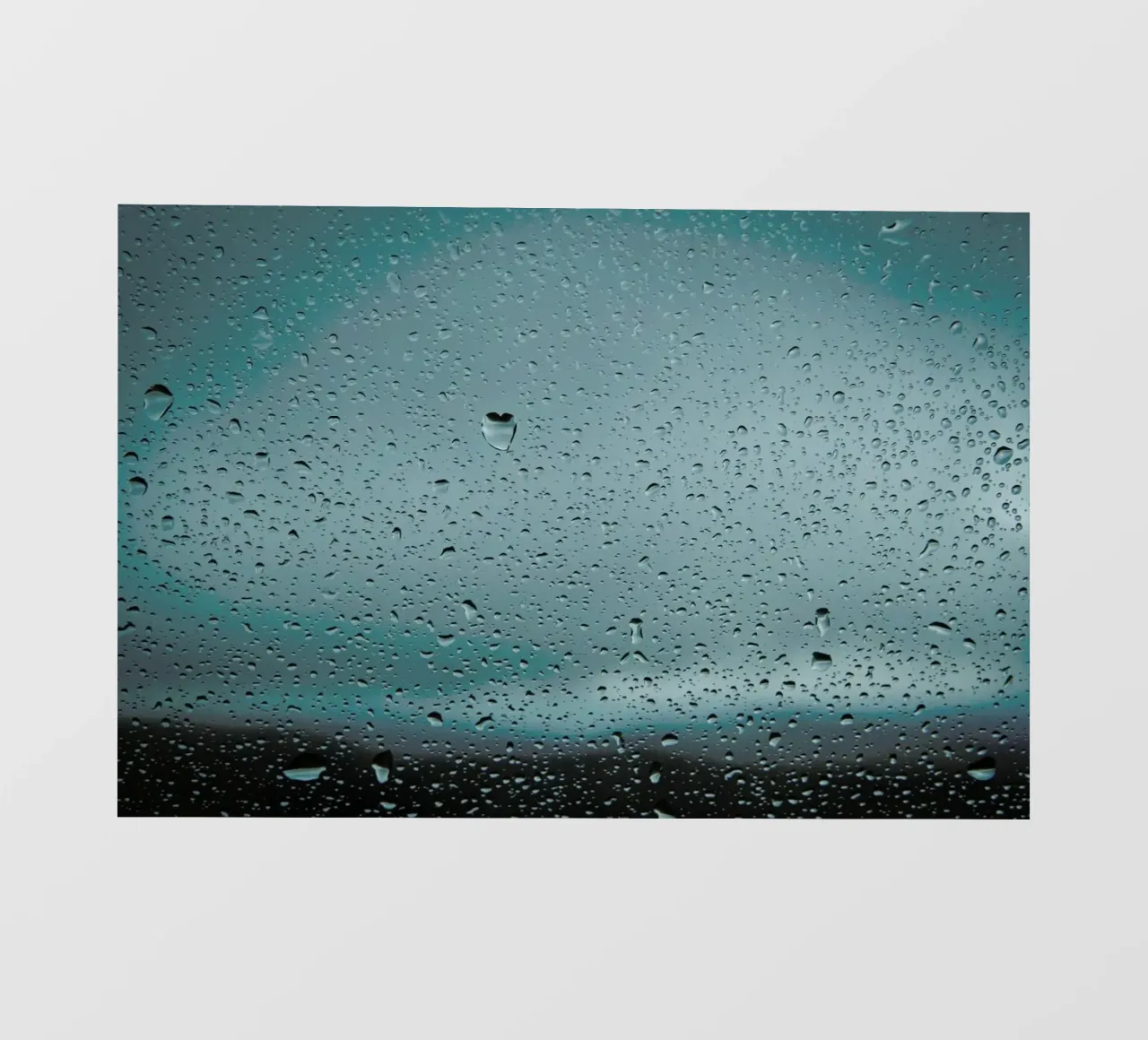 Love Drop Window telo in pvc da Marc Gruninger