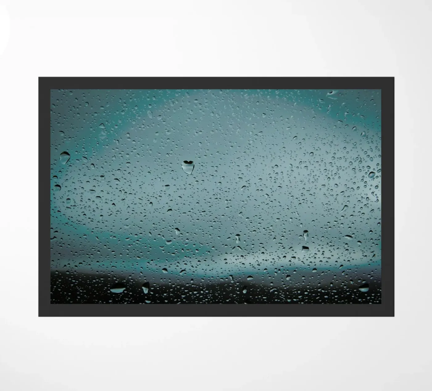 Love Drop Window deurmat van Marc Gruninger