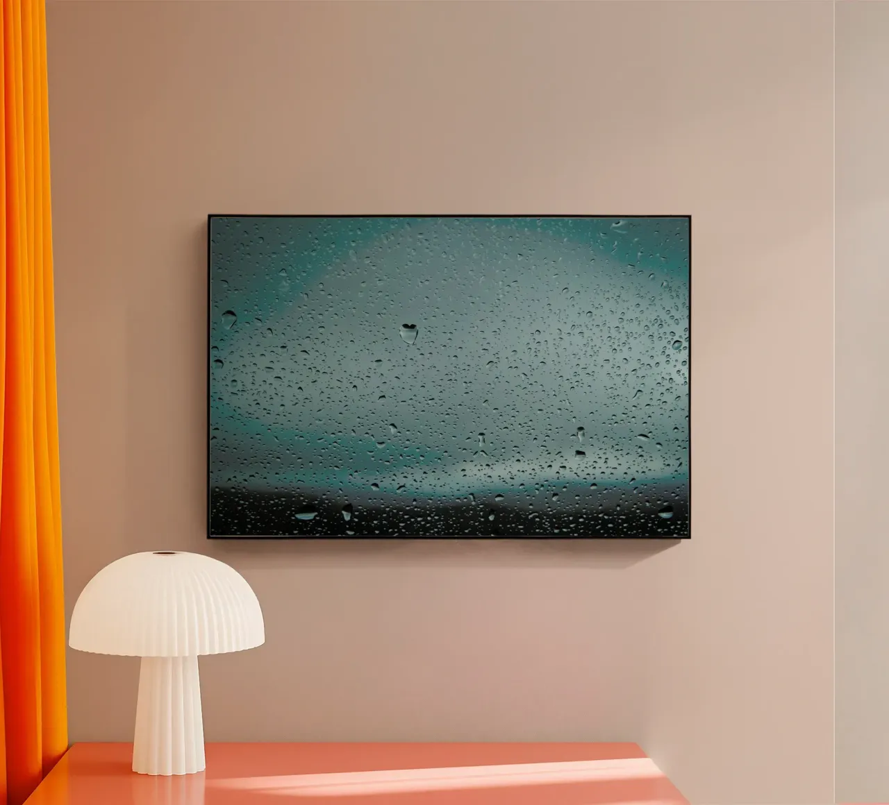 Love Drop Window plexiglass da Marc Gruninger