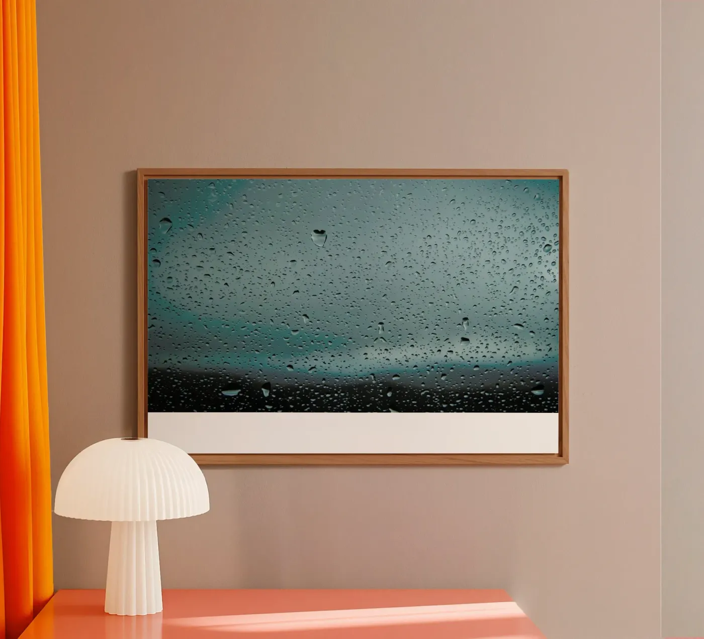 Love Drop Window alluminio dibond da Marc Gruninger