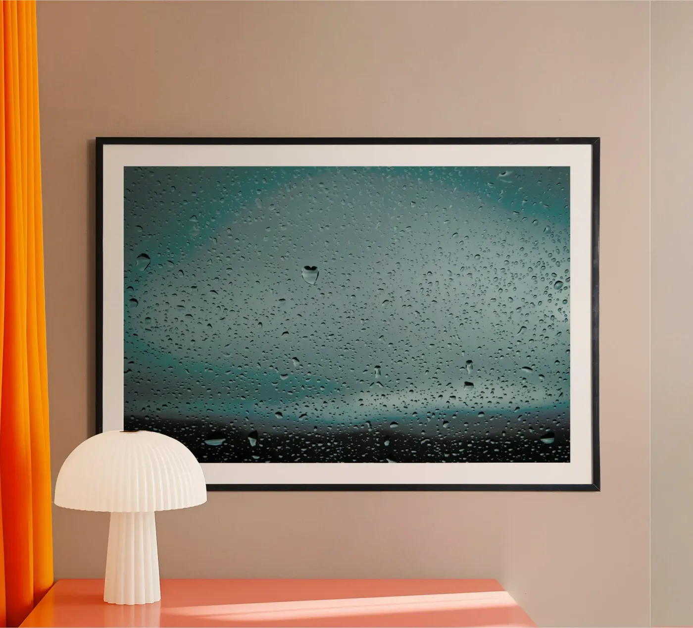 Love Drop Window poster by Marc Gruninger