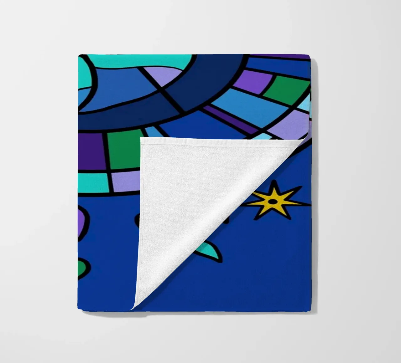 Cosmic Baby beach towel by Charlie's Heart