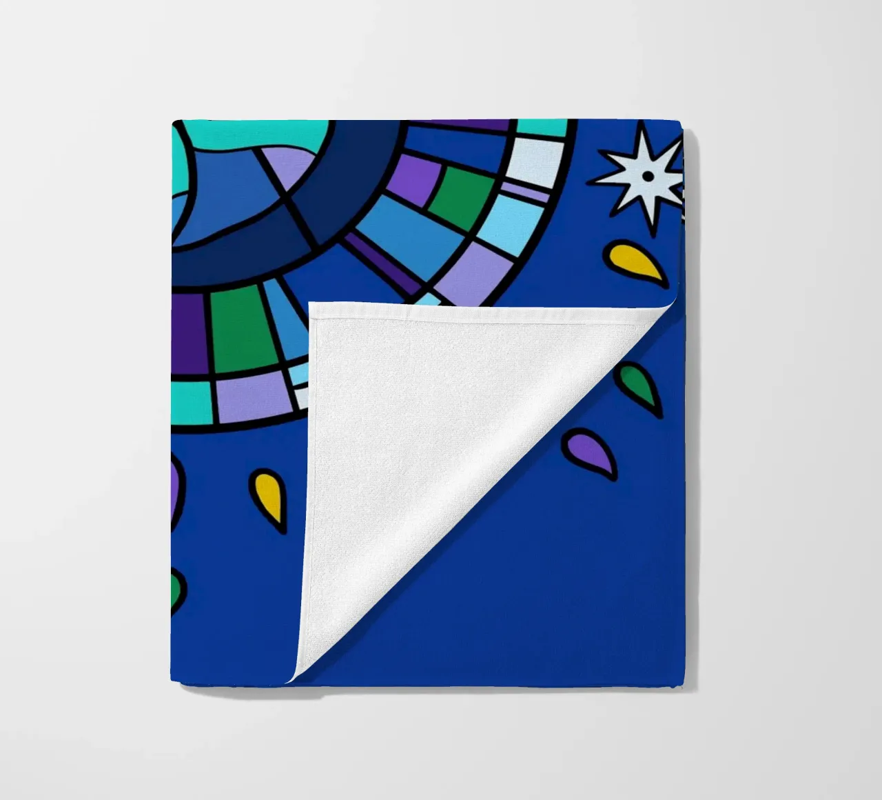 Cosmic Baby beach towel by Charlie's Heart
