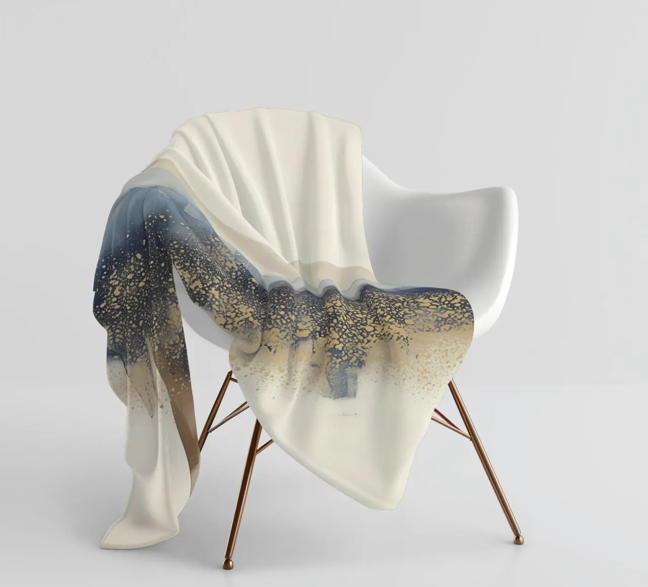 Abstrakte Naturtextur Theo Fleecedecke von Carinaprint