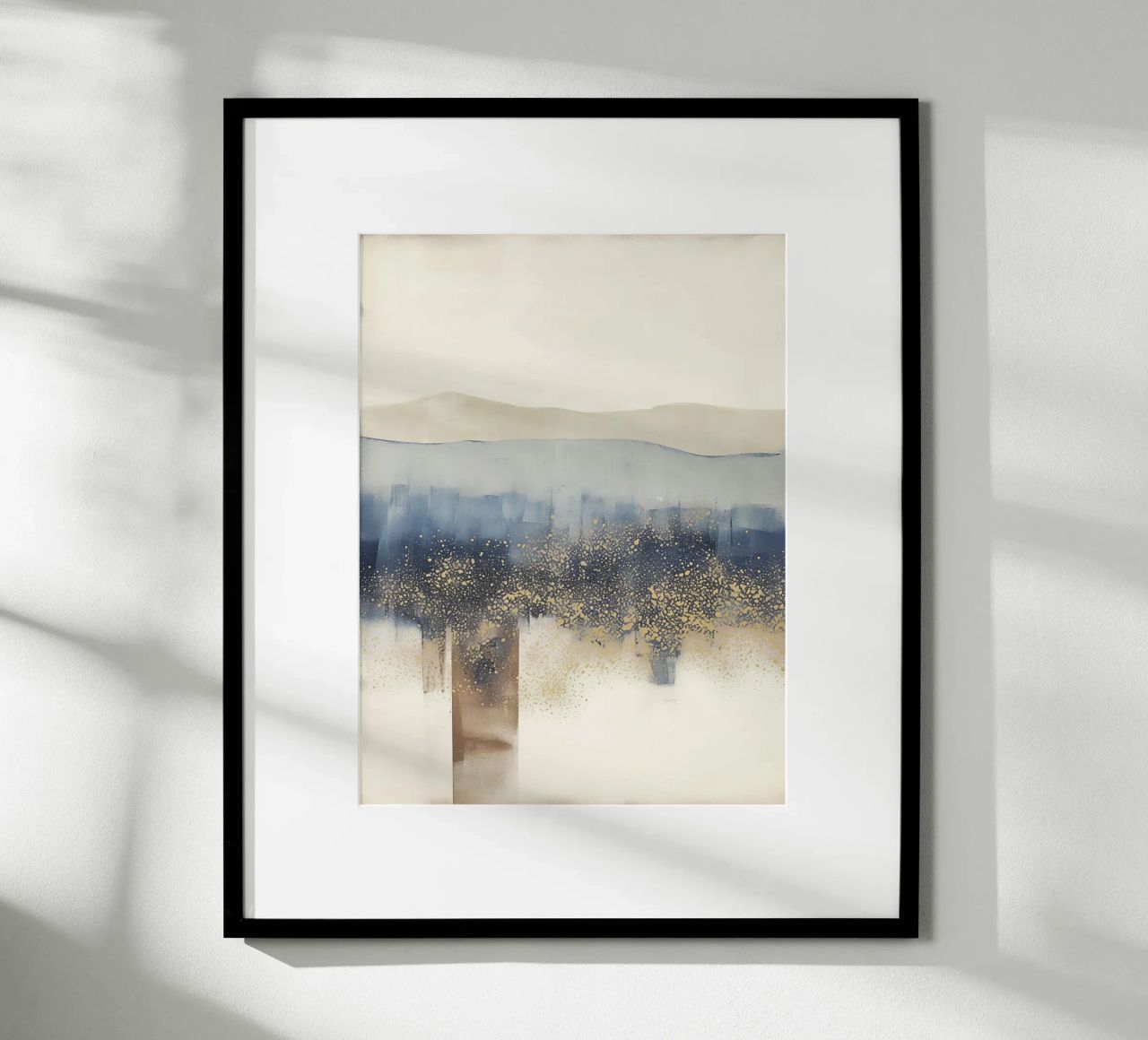 Texture naturelle abstraite Theo poster de Carinaprint